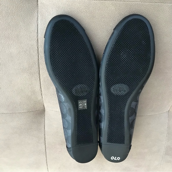 Final sale New Coach New York real leather logo flats - Picture 12 of 13